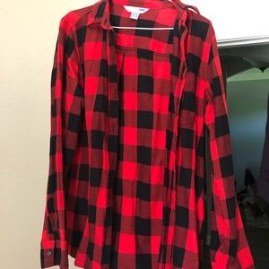 Old navy buffalo plaid shirt